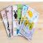cheap paper bag lovely girl japanese wet tissue packaging bag