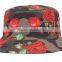 Good Quality Lady Cheap Custom Made Print Pattern Bucket Hat