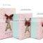 Beautiful high end ribbon solid cardboard box for clothes packaging gift magnetic key box