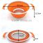 New design portable silicone collapsible kitchen filter basket
