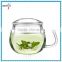 borosilicate clear coupling glass tea cups