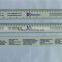 High Quality Plastic ruler OEM logo design colorful printing beveled edges plastic ruler