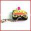 Canton Fair rubber fashion key cap,personalized popular souvenir key cover for 2015
