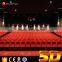 3 DOF Electric Platform 5D Motion Cinema with motion seat For amusement park