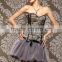 supergirl overbust corset costume mature elegant dress