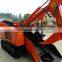 crawler-type grilled slag machine in China wheel excavators