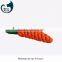 Carrot shape rope pet toys for dog