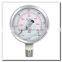 High quality all stainless steel bourdon tube liquid filled pressure meter