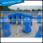 blue color inflatable paintball bunker,psp inflatable bunker barrier game for adults