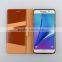 C&T 3 ID / Card Slot Genuine Leather Wallet Case Flip Cover for Samsung Galaxy Note 7