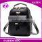 Fashion Waterproof Black backpack shoulder backpacks Leather backpack for teens