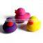 Cute rubber duck 3pk;3d duck rubber eraser