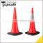 Unique Design Black PVC 49*49CM Base Road Cones Suppliers