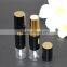 Double sided lipstick tube and lip gloss tube for cosmetic use