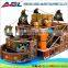 Newest style Customized indoor pirate ship playground equipment kids