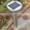 stainless steel solar garden light built-in sensor