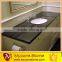 Hot sale black granite vanity top for bathroom
