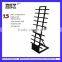metal durable PVC floor board rack with wheels HSX-DR0348