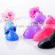 Gooding selling silicone pet dog rain shoes/pet rain boots