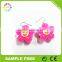 Cartoon Shaped Promotional Soft PVC Flashing Party Decoratiin LED Earring