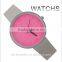 Muticolors young style candy dial fashion lover alloy watch for student gift
