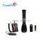 Led aluminum rechargeable torchlight TrustFire TR-J18 8000LM army torch light hunting with CE FCC for rechargeable flashlight