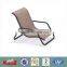 Mesh outdoor aluminium chair with mesh hanging