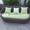 2016 popular style wicker sofa