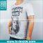 LCTN1786 wholesale Franklin fashion design 95 cotton 5 spandex t shirts