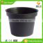 Factory Supply Durable Cheap Black Square Plastic Flower Pots