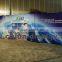 Aluminum fabric display stand exhibition backdrop photo booth for sale
