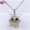 aromatherapy owl essential oil diffuser pendant cage locket necklace