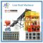 hollow simple solid concrete manual brick press machine QTJ4-25 manual block and brick making machines