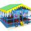CE Approved Small Size Toddler Indoor Trampoline with Slide