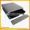 CNC machining extruded aluminum electronic enclosure