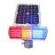 Red yellow blue module traffic signal lights road safety solar flashing light