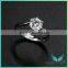 Engagement Ring gold Moissanite Diamond Wedding Ring