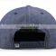 New Fashion Cheap Hip Hop High Quality Blue Hat Acrylic Plain Cap Custom Embrpidery Adult Snapback Cap