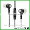 Real Bass stereo earphone crack earphone with mic