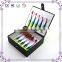 Synthetic hair rainbow mermaid oval cosmetics brush plastic handle 10pcs toothbrush rainbow makeup brush set with gift box