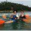 2 person clear bottom pedal fish kayak made in china