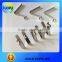 Single Button V Spring Clip , Flat Spring Steel Clip