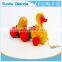 colorful Pull Along wiggles duck with one egg Wooden Toy wiggles as you pull they make a fun baby