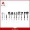 Cooking utensil with metal holder with kitchen tools set