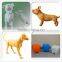 Window display Fiberglass animal dog mannequins artesanato vivos for sale