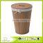 Creative Bath Ecostyles Bamboo Round Hamper With Lid