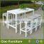 High quality synthetic rattan bar stool