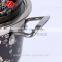 5pcs hot sale glass ld india stainless steel hot pot