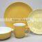 8"colorful plate and 300ml colorful mug ceramic