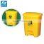 Hospital Plastic HDPE Waste Bin Trash Can